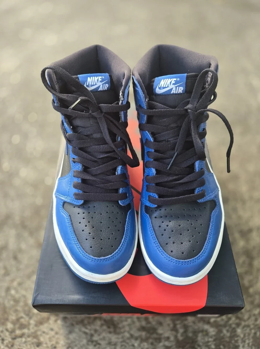 Nike Jordan 1 Retro High OG Dark Marina Blue | Original Box | Men 7.5 & Women 9